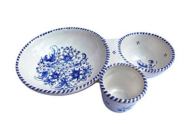 Olive Dish - Spanish Talavera - hand painted in El Puente de Arzobispo